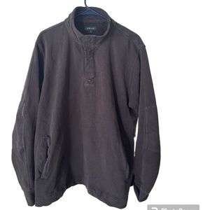 Men’s orvis sweater long sleeve 1/4 button up